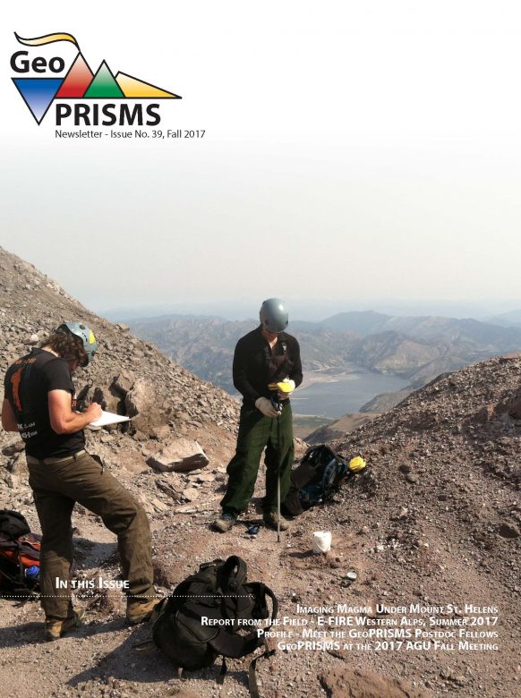 Fall 2017_GeoPRISMS Newsletter_cover